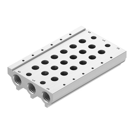 Festo Manifold Rail VABM-L1-10S-G18-5 VABM-L1-10S-G18-5